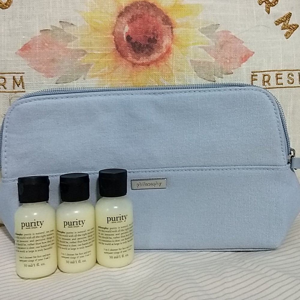 Philosophy skin care + makeup  case